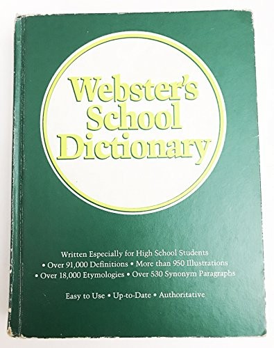 Webster school dictionary - webster's,