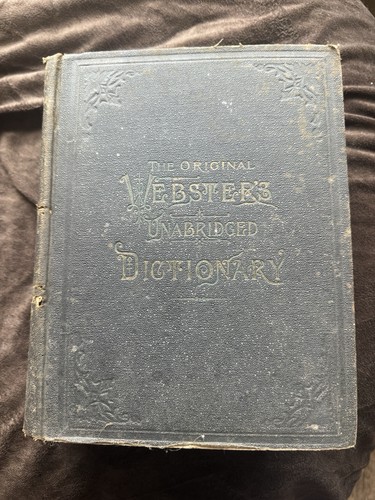 Webster american - webster’s,
