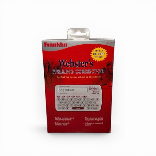 Webster spelling corrector - spelling,