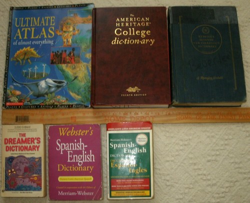 Huge lot old dictionary - huge,