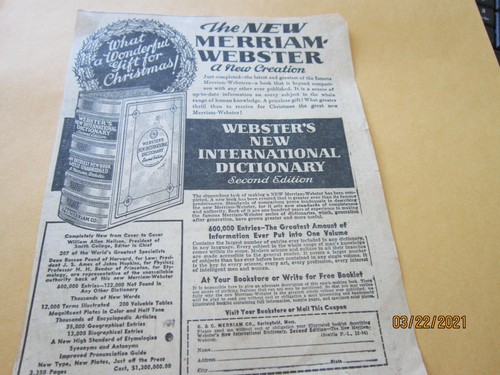 Old newspaper article ad - 40's,
